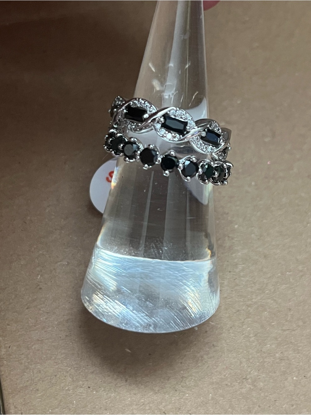 BP Ring - Anything For You - Size 6 - Rhodium Plating